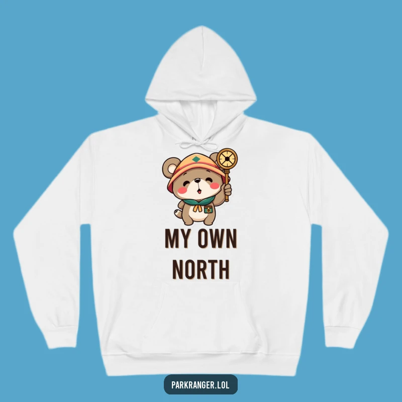 Funny Scout Bear Hoodie: Cozy Up with Hilarious Outdoor Adventure Vibes!