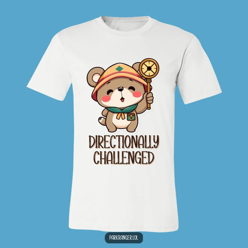 Funny Scout Bear T-Shirt: Hilarious Outdoor Adventure Apparel for Him and Her!